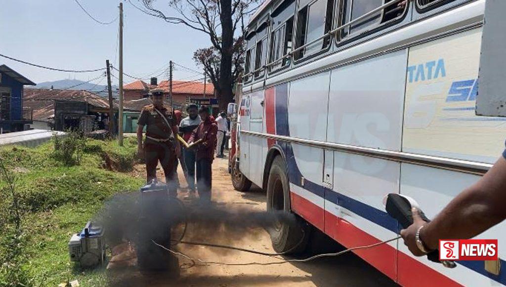 නුවරඑළියේදී වාහන 73ක් තාවකාලිකව ධාවනයෙන් ඉවතට