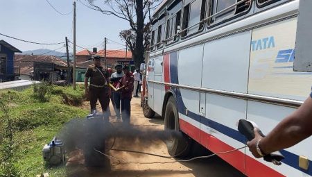 නුවරඑළියේදී වාහන 73ක් තාවකාලිකව ධාවනයෙන් ඉවතට