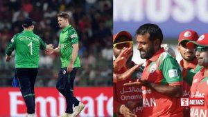 කාසියේ වාසිය දිනූ ඕමානය පන්දුව තෝරාගනියි