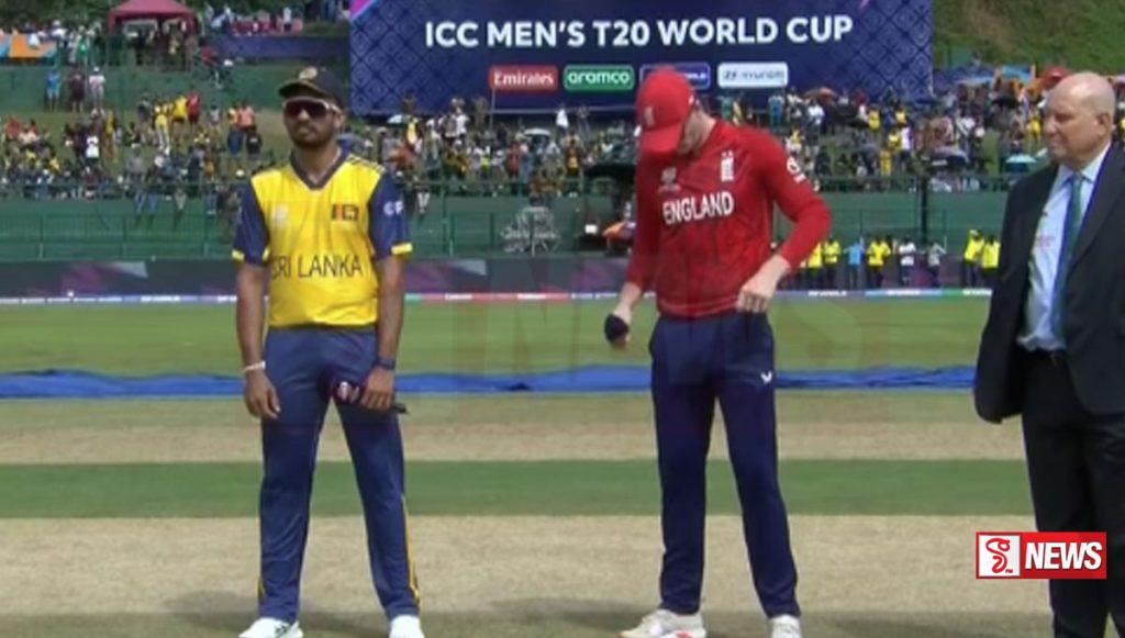 කාසියේ වාසිය දිනූ ශ්රී ලංකාව පන්දුව තෝරාගනියි