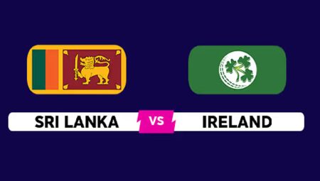 කාසියේ වාසිය අයර්ලන්තයට – පන්දුවට පහරදීම ශ්රී ලංකාවට