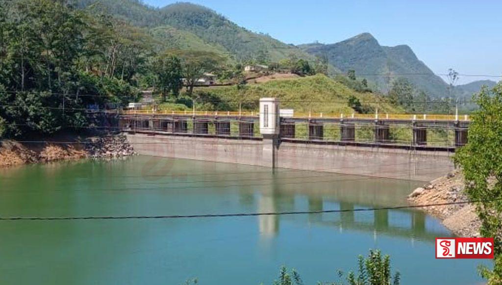 මාඋස්සාකැලේ සහ කාසල්රී ජල මට්ටම් සීග්රයෙන් පහළට