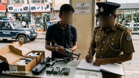 ඩ්රෝන යානා සම්බන්ධයෙන් පොලිස් මූලස්ථානයෙන් නිවේදනයක්