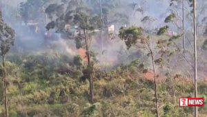 කාසල්රී ජලාශ රක්ෂිතයේ ගින්නක්