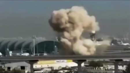 කුවේට් ගුවන් තොටුපොළේ ඉන්ධන ටැංකිවලට ඩ්රෝන ප්රහාරයක්