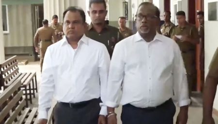 මහින්දානන්ද සහ නලීන් හිටපු ඇමැතිවරුන්ගේ අභියාචනා විභාගය හෙටට කල් යයි