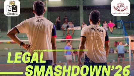 නීති ශිෂ්ය සංසදයේ බැඩ්මින්ටන් තරගාවලිය හෙට