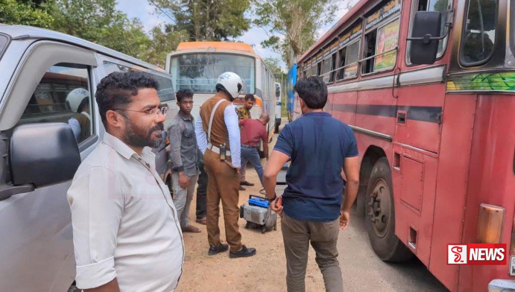 දෙවනවරටත් සිදු කළ පරීක්ෂාවෙන් වාහන 4ක් ධාවනයෙන් ඉවතට