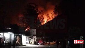 තේ වත්තේ රක්ෂිතයක ගින්නකින් අක්කර 10ක් විනාශයි