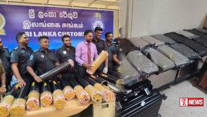 කුෂ් කිලෝ 46කට අධික ප්රමාණයක් සමග දෙදෙනෙක් අත්අඩංගුවට