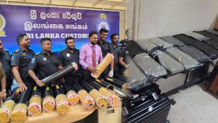 කුෂ් කිලෝ 46කට අධික ප්රමාණයක් සමග දෙදෙනෙක් අත්අඩංගුවට