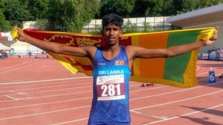 අයෝමාල් පෙරේරාගෙන් මෙරටට රිදී පදක්කමක්