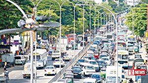 ලෝකයේ වැඩිම මාර්ග තදබදයක් ඇති රටවල් අතරට ශ්රී ලංකාව