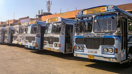 පොදු ප්රවාහන රථවල තත්ත්ව පරීක්ෂාවක් සිදු කිරීමට තීරණයක්