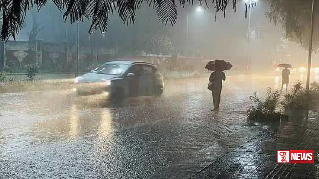 ප්රදේශ රැසකට අද පස්වරුවේ වැසි