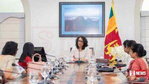 ජාතික කාන්තා කොමිෂන් සභාවේ නියෝජිතයින් සහ අගමැතිනිය අතර හමුවක්