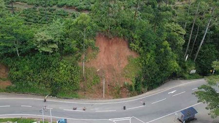 හැටන් නුවරඑළිය මාර්ගය එක් මන්තීරුවකට සීමා කරයි