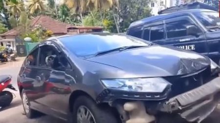 තරුණියන් දෙදෙනෙකු අනතුරට ලක් කළ පොලිස් පරීක්ෂක අත්අඩංගුවට