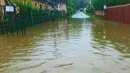කැලණි ගඟ ආශ්රිත සුළු ගංවතුර තත්ත්වයක් ගැන අනතුරු ඇඟවීමක්