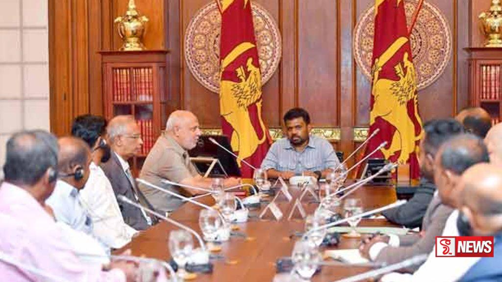 ජනපති සහ දමිල පක්ෂ අතර හමුවක්