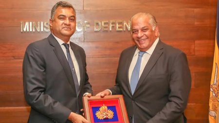 ඊජිප්තු තානාපති සහ ආරක්ෂක ලේකම් අතර හමුවක්