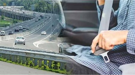 අධිවේගයේ ආසන පටි පැළදීම අනිවාර්යය කෙරේ