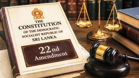 22 සම්බන්ධයෙන් පෙත්සම් ඉදිරිපත් කිරීමට ලබා දී තිබූ කාලය අදින් අවසන්