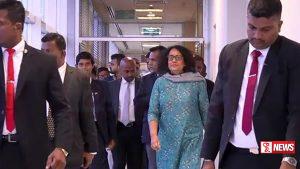 අගමැතිනිය භූතානය බලා පිටව යයි