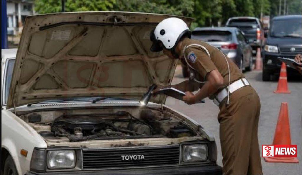 හදිසි මෝටර් රථ පරීක්ෂාවකදී වාහන 28ක් තාවකාලිකව ධාවනයෙන් ඉවත් කෙරේ