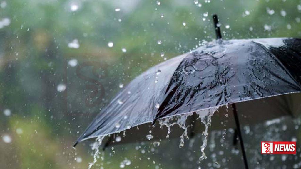 ප්රදේශ රැසකට අදත් තරමක තද වැසි