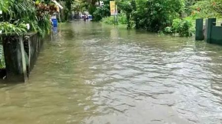 කළු ගඟ සහ අත්තනගලු ඔය ආශ්රිතව සුළු ගංවතුර අවදානමක්